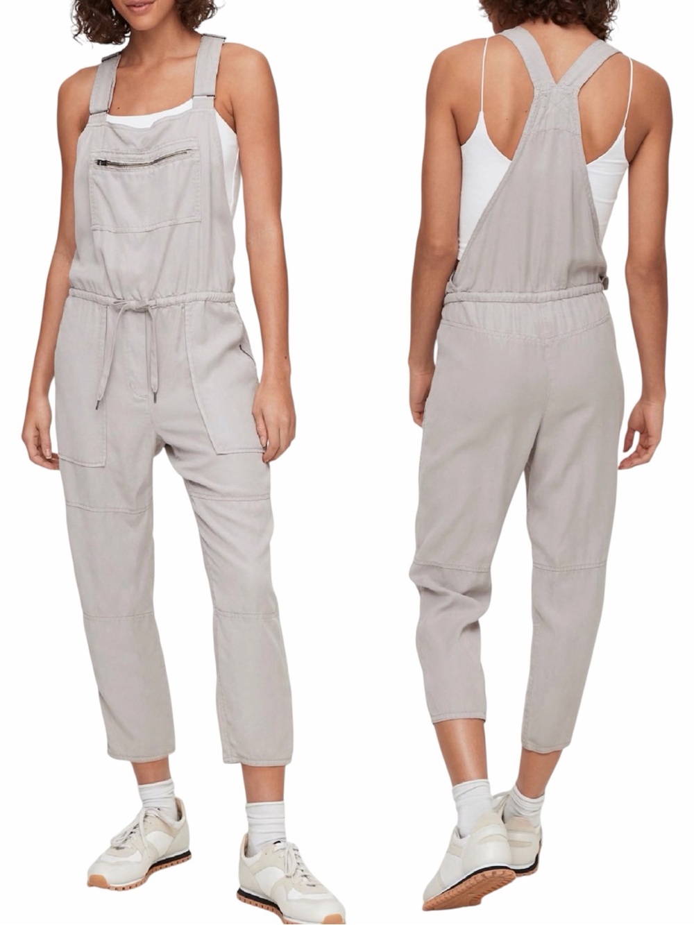 Wilfred Free Valletta Overalls in Ashen Size XS
